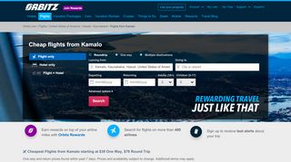 
                            8. $115 + Flights from Kamalo (OGG) on Orbitz.com