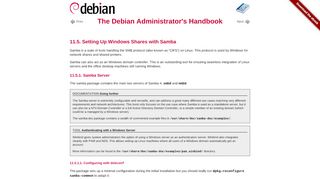 
                            12. 11.5. Setting Up Windows Shares with Samba