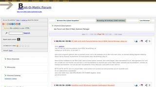 
                            4. 116 - Biet-O-Matic Forum - RSSing.com
