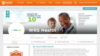 
                            9. 118 Customer Reviews & Customer References of WRS Health ...