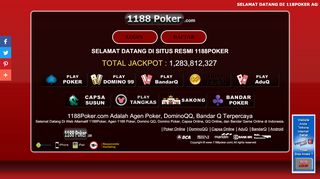 
                            6. 1188Poker - Bandar Judi Domino QQ Online, Poker Online Terpercaya