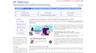 
                            13. 119.153.108.219 - PTCL From Pakistan | IP-Address.org Locator