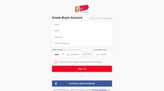
                            5. 11street - Create Buyer Account