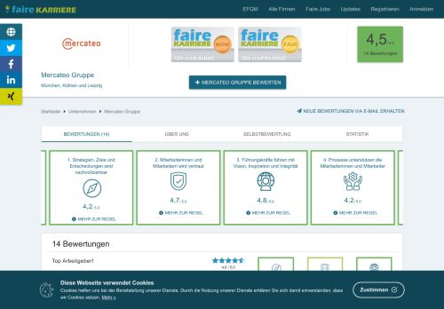 
                            12. 12 Arbeitgeberbewertungen zur Mercateo Services GmbH & Co. KG ...