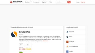 
                            8. 12 Best SimilarWeb Alternatives | Reviews | Pros & Cons - Alternative ...