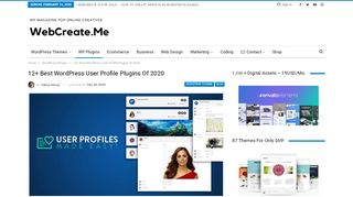 
                            6. 12+ BEST WordPress User Profile PLUGINS of 2019 - (UPDATED)