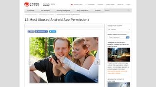 
                            11. 12 Most Abused Android App Permissions - Threat Encyclopedia