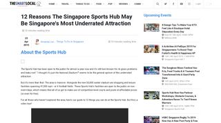 
                            9. 12 Reasons The Singapore Sports Hub May Be Singapore's Most ...