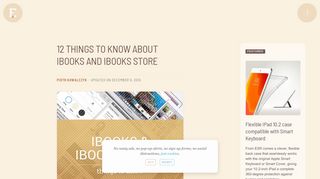 
                            6. 12 things to know about iBooks and iBooks Store - Ebook Friendly