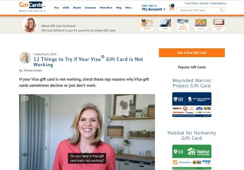 
                            8. 12 Things to Try if Your Visa Gift Card is Not Working | GiftCards.com