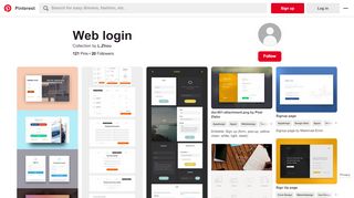 
                            4. 121 Best web login images | App design, Design web, UI ... - Pinterest