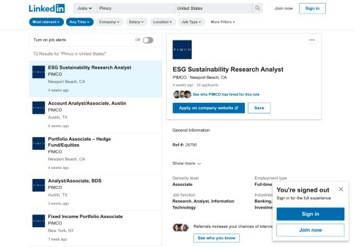 
                            3. 121 Pimco jobs in United States - LinkedIn