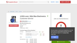 
                            10. 123DJ.com / Mini Max Electronics Customer Service, Complaints and ...