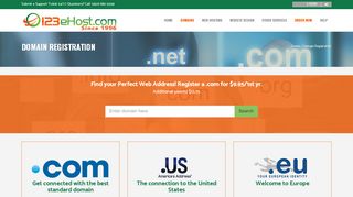 
                            9. 123ehost - Domain Name Registration | Fast and Reliable Web ...