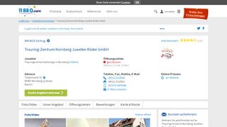 
                            8. ▷ 123gold Nürnberg Röder Juwelier am Trödelmarkt GmbH | Tel ...