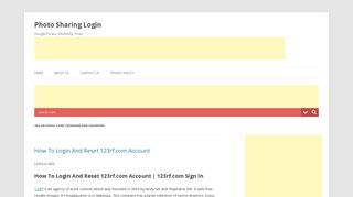 
                            12. 123rf username and password Archives - Photo Sharing Login