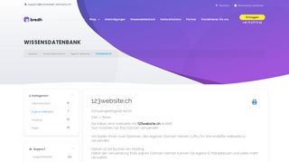 
                            8. 123website.ch - Knowledgebase - Schweizer-Domains.ch GmbH