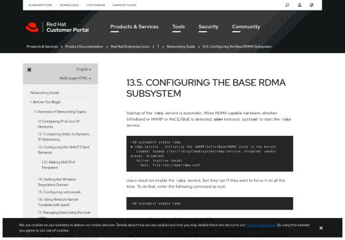 
                            13. 12.5. Configuring the Base RDMA Subsystem - Red Hat Customer Portal