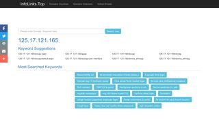 
                            4. 125.17.121.165 Search | Page 1 - InfoLinks.Top