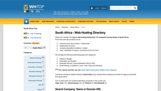
                            9. 126 brands - Web hosting directory in South Africa - WHTop