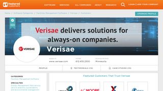 
                            3. 128 Companies that are using Verisae Facilities Management ...
