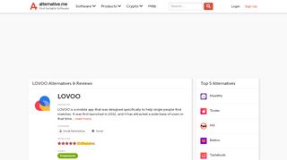 
                            12. 13 Best LOVOO Alternatives | Reviews | Pros & Cons - Alternative.me