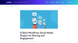 
                            8. 13 Best WordPress Social Media Plugins for Sharing and Engagement