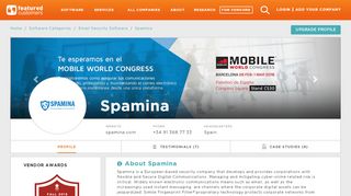 
                            9. 13 Customer Reviews & Customer References of Spamina ...