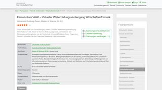 
                            12. 13 Erfahrungen zum Fernstudium VAWi – Virtueller ... - fernstudi.net