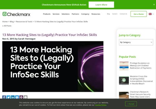 
                            13. 13 More Hacking Sites to (Legally) Practice Your InfoSec ...