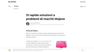 
                            11. 13 rapide soluzioni a problemi di macOS Mojave - MacPaw