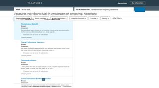 
                            8. 13 vacatures voor Brunel Mail in Amsterdam en omgeving, Nederland