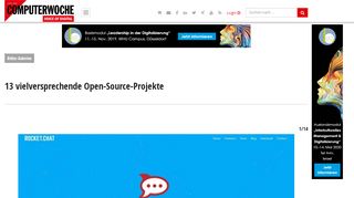 
                            12. 13 vielversprechende Open-Source-Projekte: Rocket.Chat ...