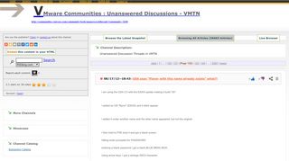 
                            4. 132 - VMware Communities : Unanswered Discussions - VMTN