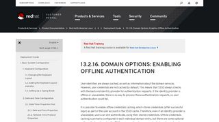 
                            9. 13.2.16. Domain Options: Enabling Offline Authentication - Red Hat ...