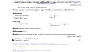 
                            5. 1322001 - Viewing a video on Facebook requires login in Firefox for ...