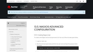 
                            2. 13.5. Nagios Advanced Configuration - Red Hat Customer Portal
