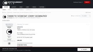 
                            3. 138000 to 141000 Sat. every 120 minutes! - PROMOTIONS / OFF-SITE ...