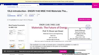 
                            11. 13L2-introduction - ENGRI 1140 MSE 1140 Materials The Future of ...