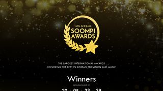 
                            1. 13th Annual Soompi Awards