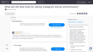 
                            7. 14 Best Tools For Seeing Instagram Stories Anonymously 2019