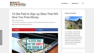 
                            6. 14 Get Paid to Sign up Sites That Will Give You Free Money