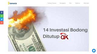 
                            12. 14 Investasi Bodong Ini Ditutup OJK - Tamasia.co.id