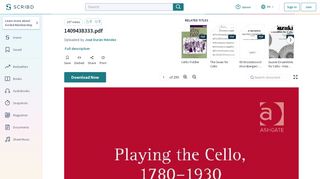 
                            8. 1409438333.pdf | Cello | Concerto - Scribd