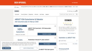 
                            13. 15 ABOUT YOU Gutscheine → Über 10% Rabatt | Februar 2019 ...