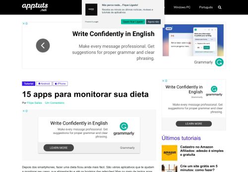 
                            12. 15 apps essenciais para monitorar e ajudar sua dieta - AppTuts