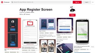 
                            4. 15 Best App Register Screen images | App login, UI Design, Login form