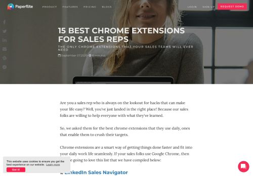 
                            13. 15 Best Chrome Extensions for Sales Reps | Paperflite