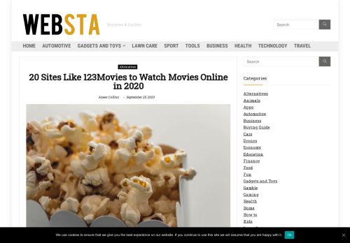 
                            5. 15 Best Sites Like 123Movies to Watch/Stream Movies Online 2019