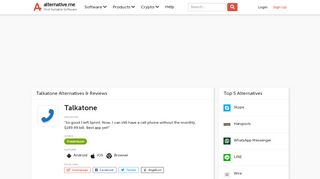 
                            7. 15 Best Talkatone Alternatives | Reviews | Pros & Cons - Alternative.me